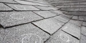 Hail or storm damaged roof repair or replacement